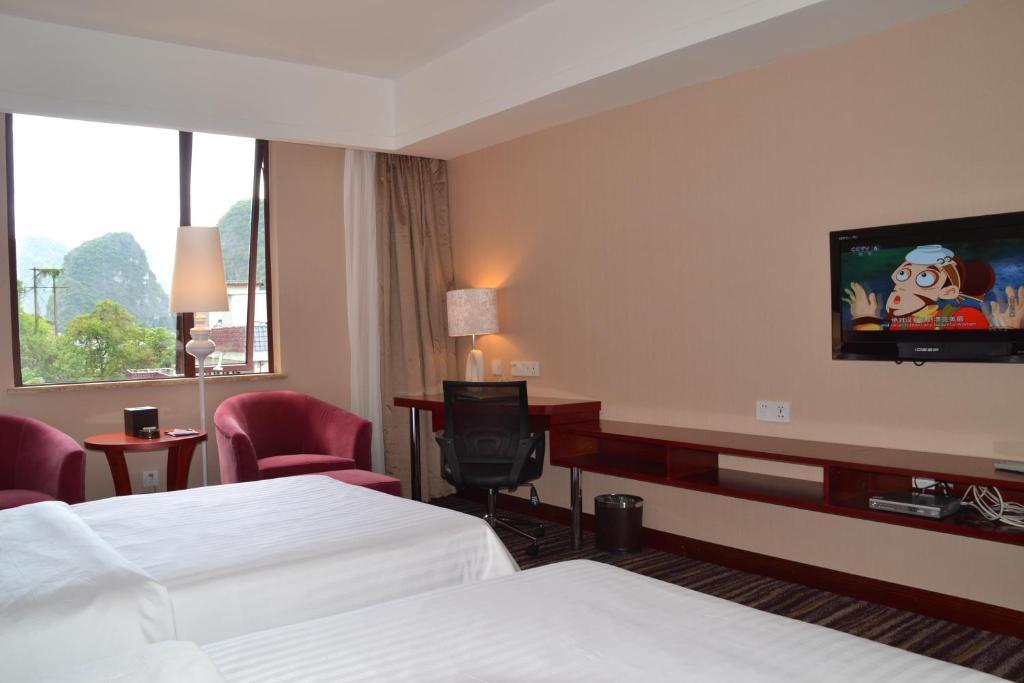 Elite Garden Hotel Yangshuo Cameră foto